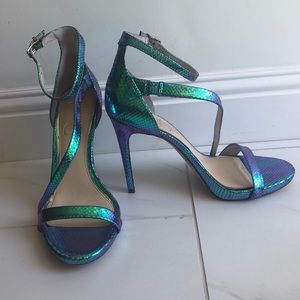 Jessica Simpson strappy stilettos